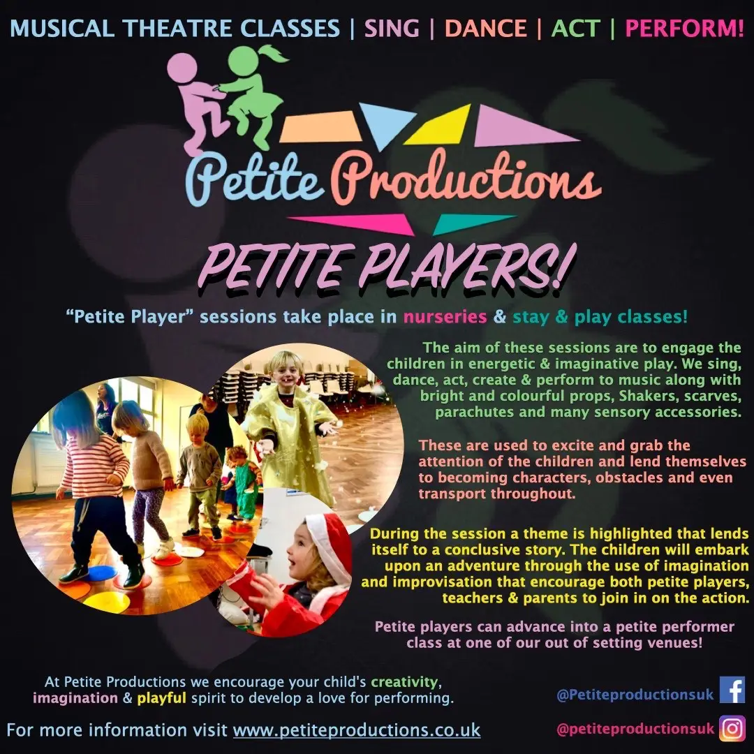 Petite Productions performing arts extracurricular activities